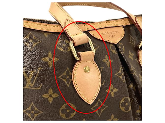 Palermo Borsa Louis Vuitton Monogram Marrone - vista 9
