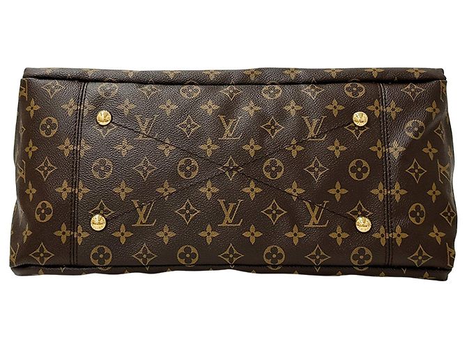 Borsa a Spalla Louis Vuitton Artsy MM Marrone - vista 3