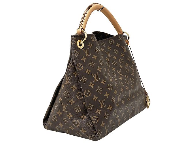 Borsa a Spalla Louis Vuitton Artsy MM Marrone - vista 4