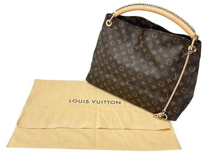Borsa a Spalla Louis Vuitton Artsy MM Marrone - vista 7