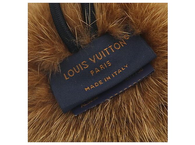 Louis Vuitton Haargummi Braun Weiß - Ansicht 4