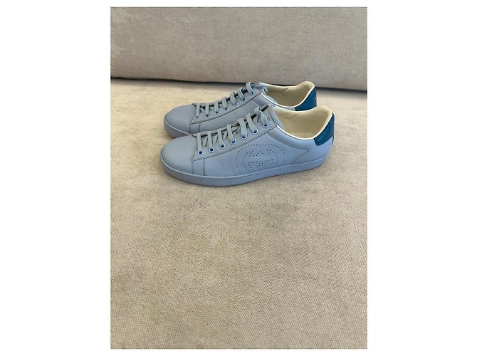 Gucci Sneakers Blu chiaro - vista 4