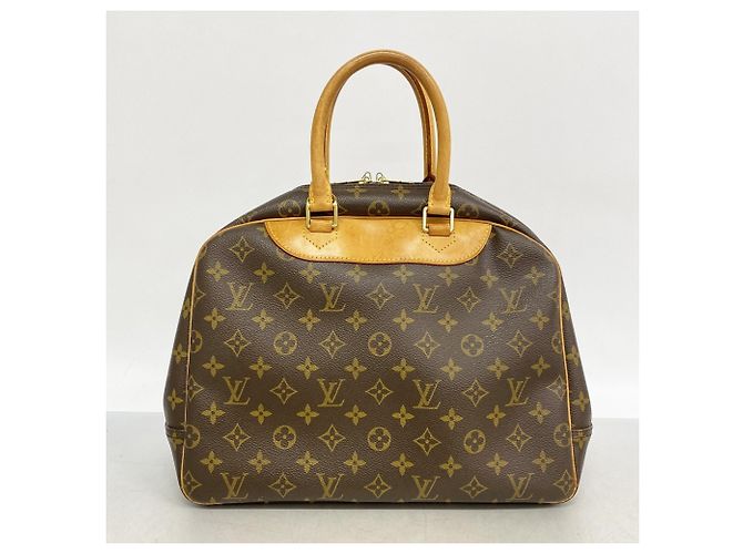Borsa Louis Vuitton Monogram Deauville Marrone - vista 12