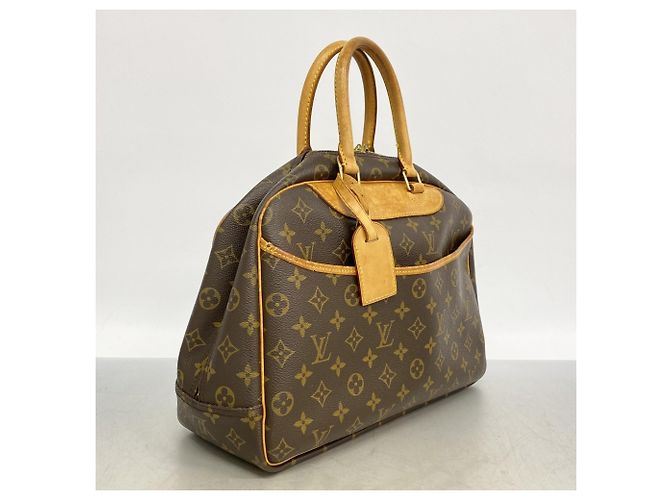 Borsa Louis Vuitton Monogram Deauville Marrone - vista 2