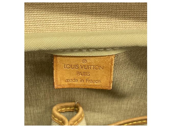 Borsa Louis Vuitton Monogram Deauville Marrone - vista 5