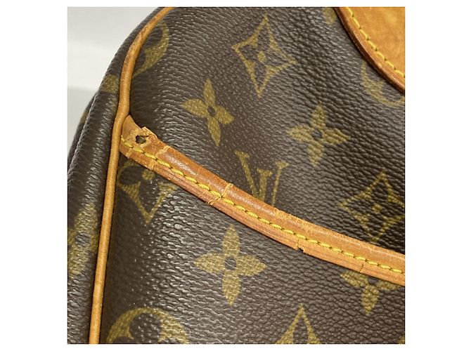Borsa Louis Vuitton Monogram Deauville Marrone - vista 6