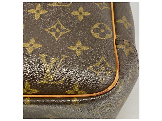 Borsa Louis Vuitton Monogram Deauville Marrone - vista 7