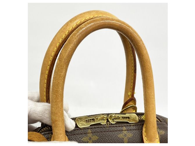 Borsa Louis Vuitton Monogram Deauville Marrone - vista 9