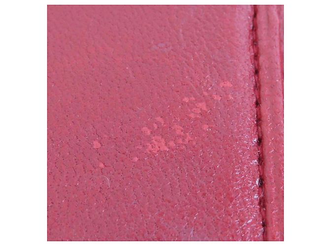 Chanel Bi-Fold Ledergeldbörse Rot - Ansicht 5