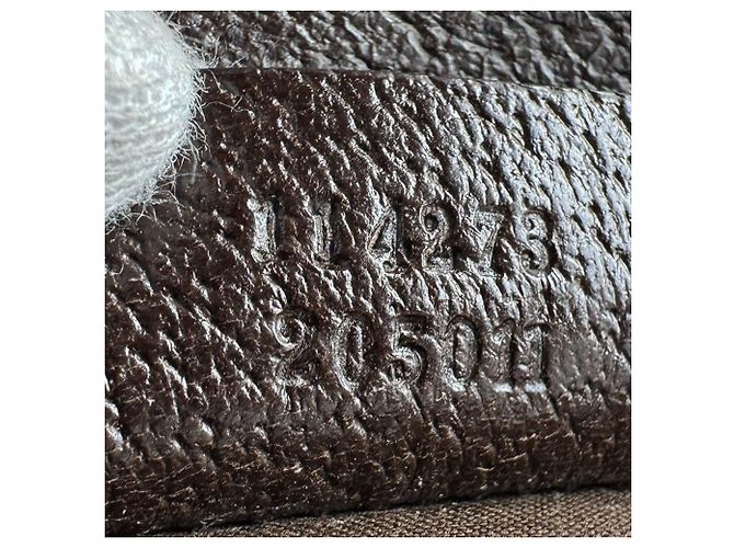 Borsa a tracolla Gucci GG Canvas e pelle Marrone - vista 13