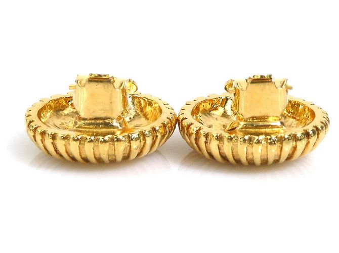 Orecchini a clip dorati Chanel D'oro - vista 4