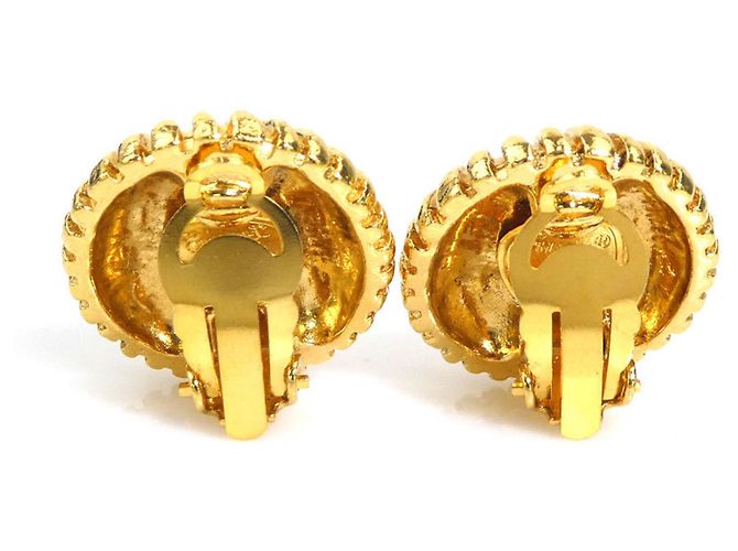 Orecchini a clip dorati Chanel D'oro - vista 5
