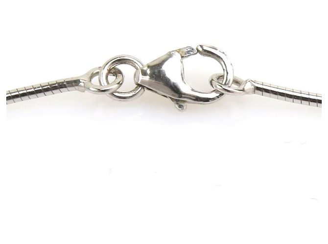 Hermès Collar Hermes H Cube Cage d'H Plata Azul Verde - vista 8