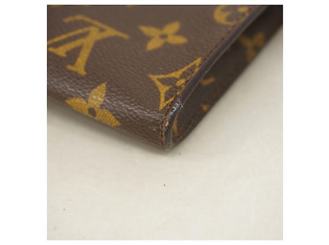Borsa Tote Louis Vuitton Monogram Bucket PM Marrone - vista 10