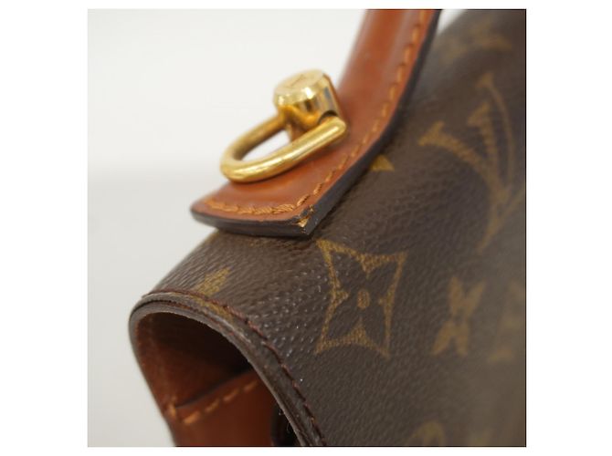 Borsa Louis Vuitton Monogram Monceau 28 Marrone - vista 7
