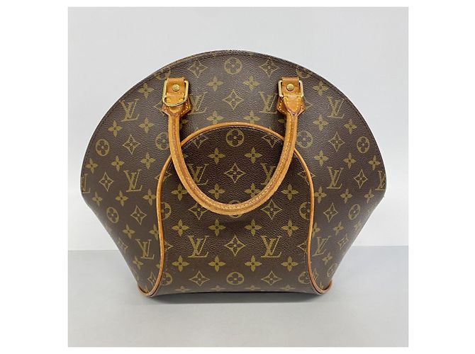 Borsa Louis Vuitton Monogram Ellipse MM Marrone - vista 12