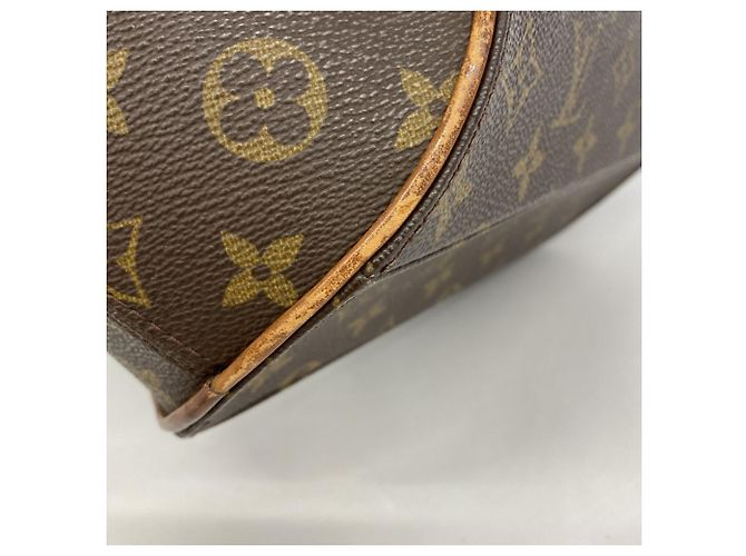Borsa Louis Vuitton Monogram Ellipse MM Marrone - vista 8