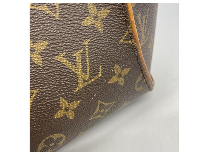 Borsa Louis Vuitton Monogram Ellipse MM Marrone - vista 9