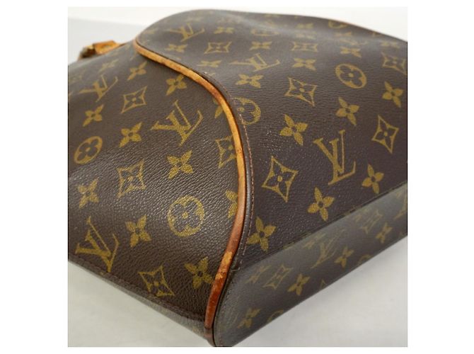Borsa Louis Vuitton Monogram Ellipse MM Marrone - vista 12