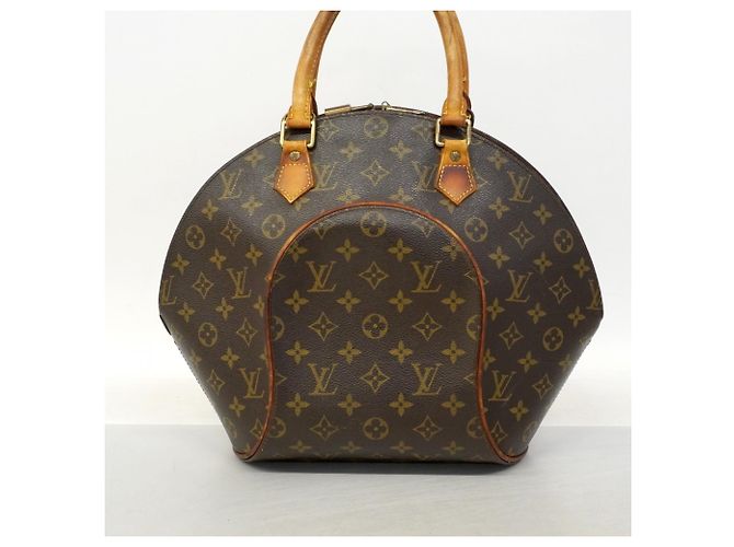 Borsa Louis Vuitton Monogram Ellipse MM Marrone - vista 13
