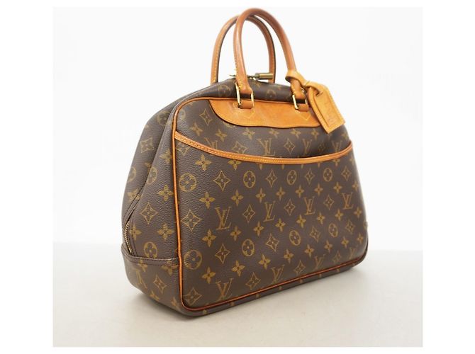 Borsa Louis Vuitton Monogram Deauville Marrone - vista 2