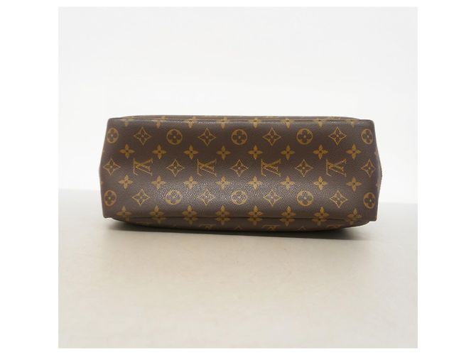 Borsa Louis Vuitton Monogram Deauville Marrone - vista 3