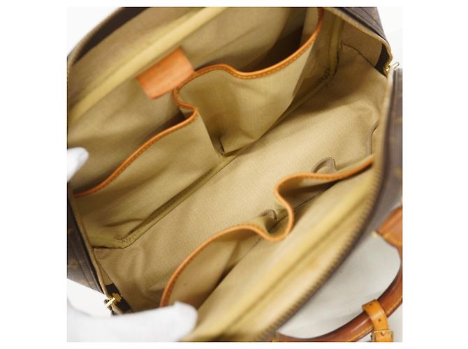 Borsa Louis Vuitton Monogram Deauville Marrone - vista 4
