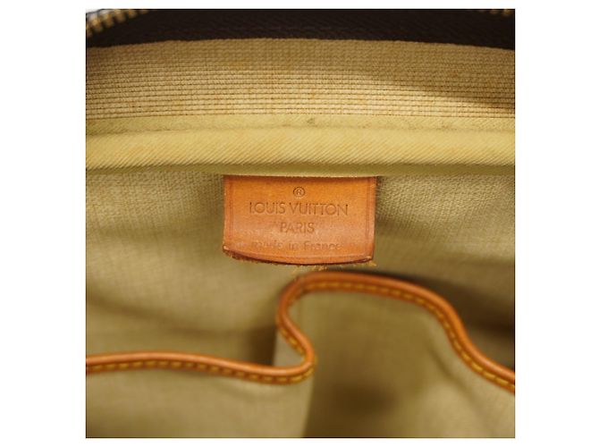 Borsa Louis Vuitton Monogram Deauville Marrone - vista 5