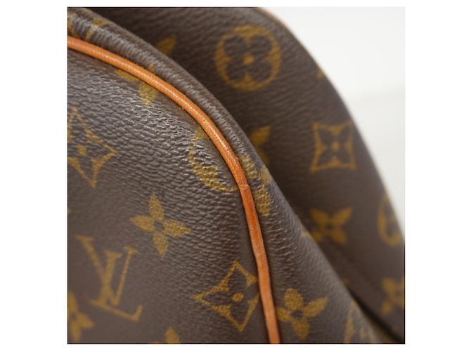 Borsa Louis Vuitton Monogram Deauville Marrone - vista 9