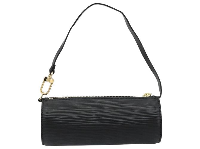 Louis Vuitton Soufflot Pochette Epi Leather Nero - vista 2