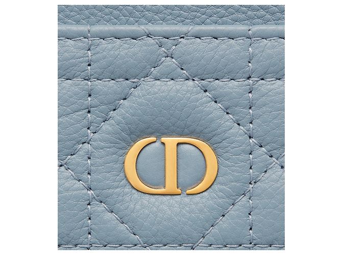 Dior Caro Freesia Tarjetero Azul Celeste Azul claro - vista 5