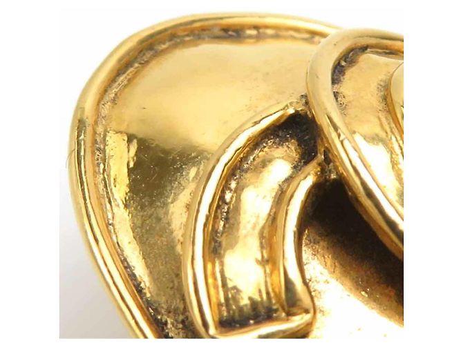 Orecchini a clip Chanel Gold D'oro - vista 10