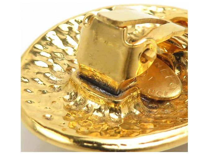 Orecchini a clip Chanel Gold D'oro - vista 11