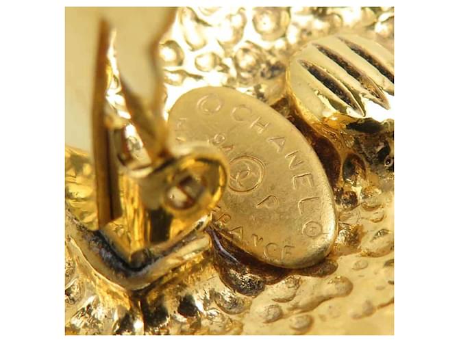 Orecchini a clip Chanel Gold D'oro - vista 13