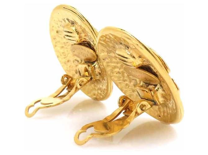 Orecchini a clip Chanel Gold D'oro - vista 3