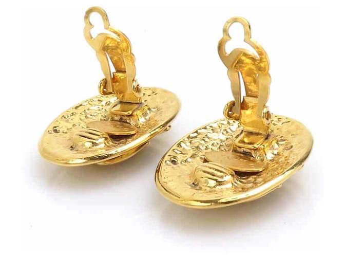 Orecchini a clip Chanel Gold D'oro - vista 7