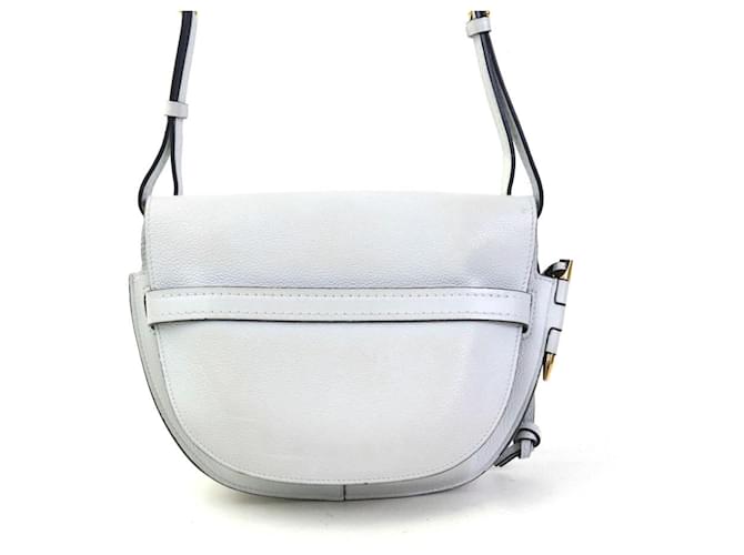 Piccola borsa a tracolla Loewe Gate Blu chiaro - vista 3