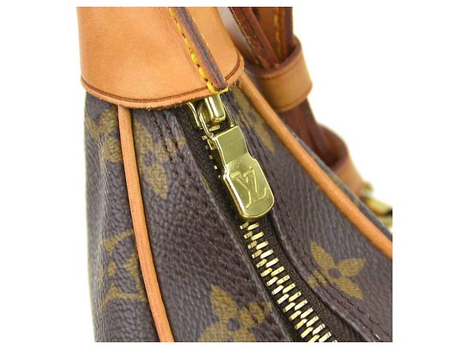 Borsa a Spalla Louis Vuitton Monogram Boulogne 30 Marrone Monogramma - vista 13