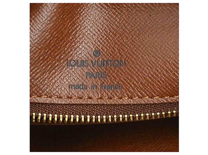 Borsa a Spalla Louis Vuitton Monogram Boulogne 30 Marrone Monogramma - vista 17