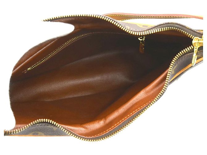 Borsa a Spalla Louis Vuitton Monogram Boulogne 30 Marrone Monogramma - vista 5