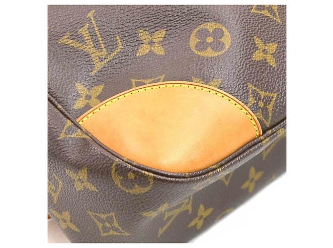Borsa a Spalla Louis Vuitton Monogram Boulogne 30 Marrone Monogramma - vista 8