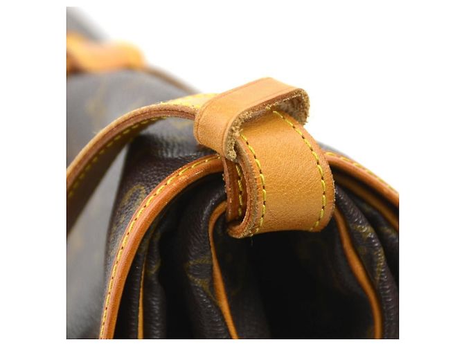 Borsa a Spalla Louis Vuitton Monogram Marrone Monogramma - vista 12