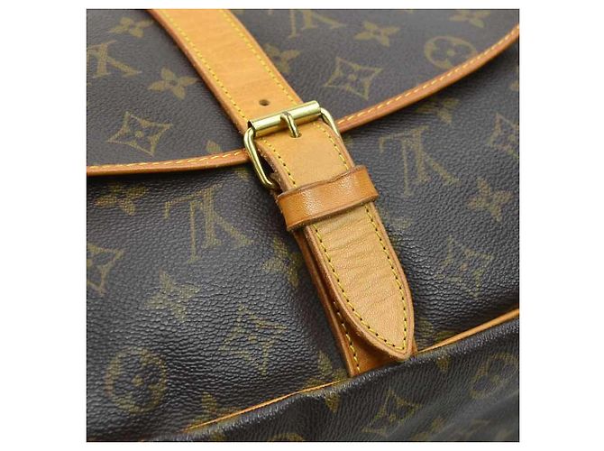 Borsa a Spalla Louis Vuitton Monogram Marrone Monogramma - vista 15