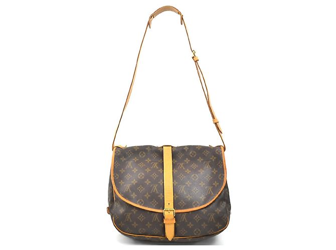 Borsa a Spalla Louis Vuitton Monogram Marrone Monogramma - vista 20