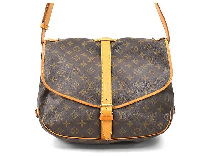 Borsa a Spalla Louis Vuitton Monogram Marrone Monogramma - vista 3