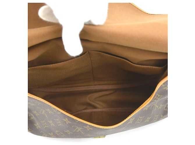 Borsa a Spalla Louis Vuitton Monogram Marrone Monogramma - vista 6
