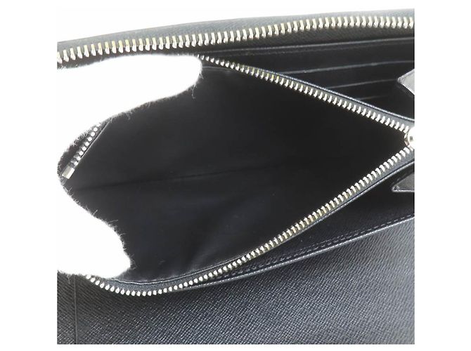 Louis Vuitton Noir Epi Leather Long Wallet Black - view 5