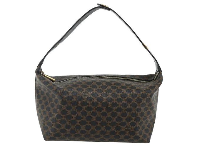 Céline Celine Vintage Macadam Macadam Canva Vinyl Noir - vue 2