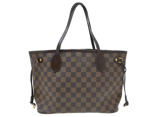 Cabas Louis Vuitton Neverfull Damier PM Marron - vue 2