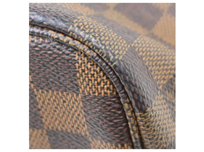 Cabas Louis Vuitton Neverfull Damier PM Marron - vue 4